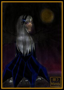 Rating: Safe Score: 0 Tags: 1girl dress hair_ornament letterboxed long_hair looking_at_viewer purple_eyes silver_hair solo suigintou User: admin