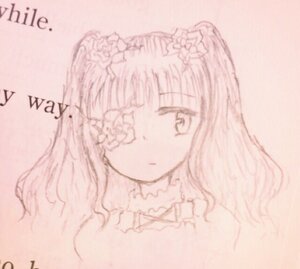 Rating: Safe Score: 0 Tags: 1girl auto_tagged bangs blurry blush closed_mouth depth_of_field flower hair_flower image kirakishou long_hair monochrome pink_theme simple_background solo striped User: admin