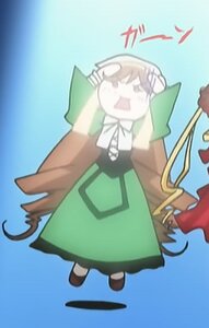 Rating: Safe Score: 0 Tags: 1girl blue_background blurry blurry_foreground brown_hair depth_of_field dress image light_brown_hair long_hair motion_blur open_mouth shirt skirt solo suiseiseki white_shirt User: admin