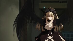 Rating: Safe Score: 0 Tags: 1girl black_dress black_ribbon black_wings dress feathered_wings hairband image long_hair long_sleeves looking_at_viewer red_eyes ribbon solo suigintou very_long_hair wings User: admin