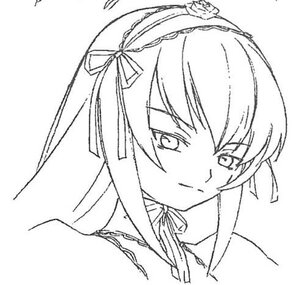 Rating: Safe Score: 0 Tags: 1girl greyscale hair_ribbon image lineart looking_at_viewer monochrome portrait ribbon simple_background sketch smile solo suigintou upper_body white_background User: admin