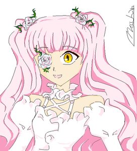 Rating: Safe Score: 0 Tags: 1girl bangs flower hair_flower hair_ornament image kirakishou long_hair open_mouth pink_hair pink_rose rose simple_background smile solo upper_body white_background white_flower white_rose yellow_eyes User: admin