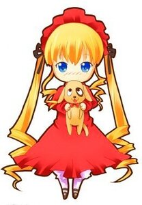 Rating: Safe Score: 0 Tags: 1girl auto_tagged blonde_hair blue_eyes bonnet dress drill_hair full_body holding image long_hair long_sleeves looking_at_viewer red_dress shinku simple_background solo standing stuffed_animal twin_drills twintails very_long_hair white_background white_legwear User: admin
