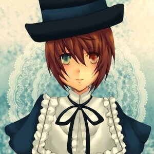 Rating: Safe Score: 0 Tags: 1girl bangs black_neckwear black_ribbon blush brown_hair dress frills hat heterochromia image long_sleeves looking_at_viewer neck_ribbon ribbon short_hair solo souseiseki upper_body User: admin