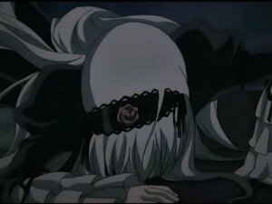 Rating: Safe Score: 0 Tags: 1girl dress flower hat image long_hair long_sleeves rose solo suigintou weapon User: admin