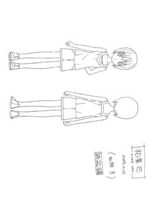 Rating: Safe Score: 0 Tags: 1girl bangs bare_shoulders camisole character_sheet doujinshi doujinshi_#140 eyebrows_visible_through_hair greyscale image monochrome multiple multiple_views sandals short_hair shorts standing striped User: admin