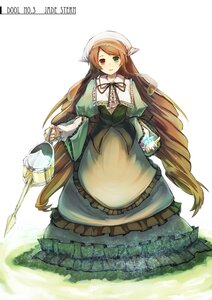 Rating: Safe Score: 0 Tags: 1girl brown_hair dress frills full_body green_dress green_eyes head_scarf heterochromia image long_hair long_sleeves looking_at_viewer red_eyes smile solo suiseiseki very_long_hair watering_can wide_sleeves User: admin