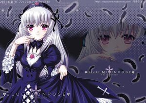 Rating: Safe Score: 0 Tags: 1girl blush dress feathers finger_to_mouth flower frills hairband image juliet_sleeves long_hair long_sleeves looking_at_viewer nagisawa_yuu pink_eyes puffy_sleeves ribbon rozen_maiden silver_hair skirt_hold smile solo suigintou wings zoom_layer User: admin