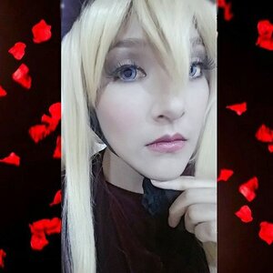 Rating: Safe Score: 0 Tags: 1girl black_background blonde_hair blue_eyes closed_mouth finger_to_mouth flower lips looking_at_viewer petals red_flower red_rose rose rose_petals shinku solo white_hair User: admin