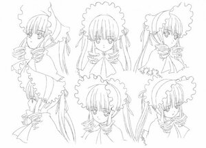 Rating: Safe Score: 0 Tags: 1girl angry bonnet bow bowtie dress drill_hair frills greyscale image long_hair looking_at_viewer monochrome profile shinku solo twintails User: admin