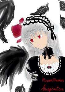 Rating: Safe Score: 0 Tags: 1girl auto_tagged bird black_dress black_feathers black_wings dress feathered_wings feathers flower hairband image lolita_fashion lolita_hairband long_hair long_sleeves red_eyes red_flower red_rose rose silver_hair simple_background solo suigintou upper_body white_background wings User: admin