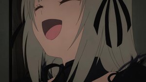 Rating: Safe Score: 0 Tags: 1girl :d ^_^ black_ribbon close-up closed_eyes face hair_ribbon image open_mouth portrait ribbon smile solo suigintou User: admin