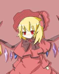 Rating: Safe Score: 0 Tags: 1girl blonde_hair bonnet brown_background capelet dress frills hat image long_sleeves looking_at_viewer red_eyes rose shinku simple_background solo standing wings User: admin