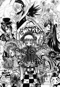 Rating: Safe Score: 0 Tags: 6+girls argyle bonnet bow checkered checkered_background checkered_floor dress eyepatch flower frills gothic_lolita greyscale hairband hat hina_ichigo image kanaria lolita_fashion lolita_hairband long_hair monochrome multiple multiple_girls rose shinku short_hair siblings sisters souseiseki suigintou suiseiseki tagme thighhighs top_hat twins twintails wings User: admin