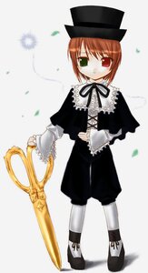 Rating: Safe Score: 0 Tags: 1girl brown_hair dress frills full_body green_eyes hat heterochromia image long_sleeves looking_at_viewer pantyhose red_eyes short_hair simple_background solo souseiseki standing top_hat User: admin