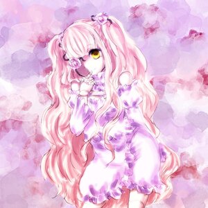 Rating: Safe Score: 0 Tags: 1girl blonde_hair dress eyepatch flower frills hair_flower hair_ornament image kirakishou long_hair pink_hair rose solo very_long_hair wavy_hair yellow_eyes User: admin