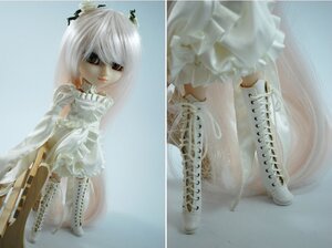 Rating: Safe Score: 0 Tags: 1girl bangs doll dress frills kirakishou long_hair photo solo white_dress white_hair User: admin