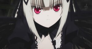 Rating: Safe Score: 0 Tags: 1girl bangs closed_mouth dress image long_sleeves looking_at_viewer red_eyes ribbon solo suigintou upper_body User: admin