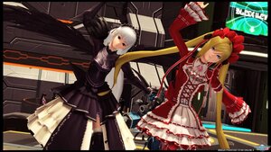 Rating: Safe Score: 0 Tags: 2girls blonde_hair blue_eyes dress flower frills hairband image letterboxed lolita_fashion long_hair long_sleeves multiple_girls pair rose shinku silver_hair suigintou twin_drills twintails weapon User: admin