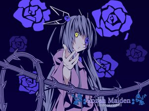 Rating: Safe Score: 0 Tags: 1girl barasuishou blue_flower blue_rose eyepatch flower image long_hair purple_flower purple_rose rose solo thorns yellow_eyes User: admin