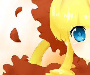 Rating: Safe Score: 0 Tags: 1girl bangs blonde_hair blue_eyes image red_dress shinku simple_background solo User: admin