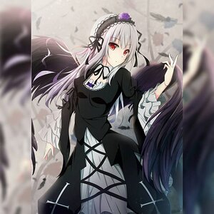 Rating: Safe Score: 0 Tags: 1girl black_dress black_ribbon black_wings blurry blurry_background blurry_foreground depth_of_field dress feathers flower frills hairband image lolita_fashion lolita_hairband long_hair long_sleeves looking_at_viewer red_eyes ribbon rose silver_hair solo suigintou very_long_hair wide_sleeves wings User: admin