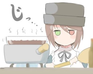 Rating: Safe Score: 0 Tags: blurry blurry_foreground brown_hair depth_of_field green_eyes hat heterochromia holding image long_sleeves motion_blur neck_ribbon red_eyes ribbon short_hair siblings solo souseiseki suiseiseki User: admin