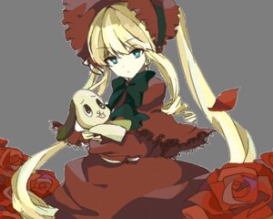 Rating: Safe Score: 0 Tags: 1girl blonde_hair blue_eyes bonnet bow bowtie dress flower image long_hair long_sleeves looking_at_viewer pink_rose red_dress red_flower red_rose rose shinku solo transparent_background twintails User: admin