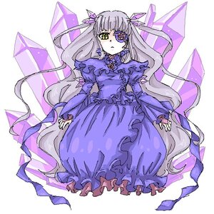 Rating: Safe Score: 0 Tags: 1girl auto_tagged barasuishou dress expressionless eyepatch flower frills image long_hair long_sleeves puffy_sleeves purple_dress ribbon rose solo very_long_hair yellow_eyes User: admin