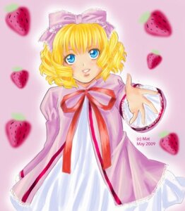 Rating: Safe Score: 0 Tags: 1girl apple blonde_hair blue_eyes blueberry blurry blurry_background blurry_foreground bow cake cherry depth_of_field dress food food_print fruit grapes hinaichigo holding_fruit image long_sleeves looking_at_viewer motion_blur ribbon short_hair smile solo strawberry strawberry_print strawberry_shortcake tomato watermelon User: admin