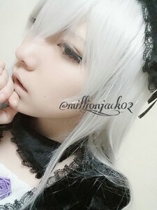 Rating: Safe Score: 0 Tags: 1girl artist_name closed_mouth eyelashes face lips looking_at_viewer portrait solo suigintou traditional_media white_hair User: admin