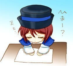 Rating: Safe Score: 0 Tags: 1girl =_= chibi closed_eyes hat image paper red_hair short_hair solo souseiseki User: admin