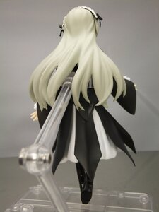 Rating: Safe Score: 0 Tags: 1girl black_footwear blonde_hair boots doll dress full_body hair_ribbon long_hair long_sleeves ribbon solo standing suigintou very_long_hair weapon User: admin