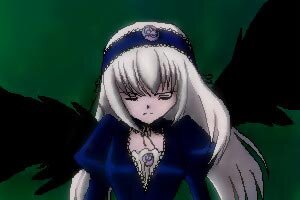 Rating: Safe Score: 0 Tags: 1girl bangs black_background black_dress black_wings closed_mouth detached_collar dress frills gem green_background hairband image long_hair long_sleeves puffy_sleeves simple_background solo suigintou upper_body wings User: admin