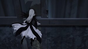 Rating: Safe Score: 0 Tags: 1girl apron dress frills image long_hair long_sleeves maid_headdress solo standing suigintou User: admin
