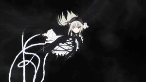 Rating: Safe Score: 0 Tags: 1girl black_ribbon dress flower frilled_sleeves frills hairband image lolita_fashion lolita_hairband long_hair long_sleeves looking_at_viewer red_eyes ribbon silver_hair solo suigintou twintails wide_sleeves User: admin
