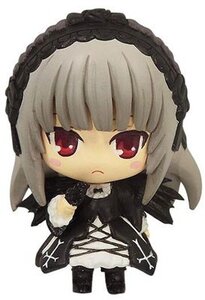 Rating: Safe Score: 0 Tags: 1girl blush chibi closed_mouth doll looking_at_viewer red_eyes simple_background solo standing striped suigintou white_background User: admin