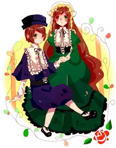 Rating: Safe Score: 0 Tags: 2girls auto_tagged brown_hair dress flower frills green_eyes hat heterochromia image long_hair long_sleeves multiple_girls pair petals red_eyes short_hair siblings sisters smile souseiseki suiseiseki twins very_long_hair User: admin