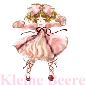Rating: Safe Score: 0 Tags: 1girl blonde_hair bloomers blush bow closed_eyes cross-laced_footwear dress full_body hair_bow hina_ichigo hinaichigo image long_sleeves outstretched_arms pink_bow pink_dress ribbon short_hair simple_background solo striped underwear User: admin