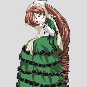 Rating: Safe Score: 0 Tags: 1girl brown_hair dress drill_hair frills full_body green_dress green_eyes hat heterochromia image long_hair long_sleeves looking_at_viewer red_eyes simple_background solo suiseiseki twintails very_long_hair User: admin