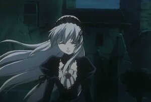 Rating: Safe Score: 0 Tags: 1girl black_dress black_ribbon closed_eyes closed_mouth detached_collar dress frilled_sleeves frills hairband image long_hair long_sleeves ribbon silver_hair solo suigintou upper_body very_long_hair wings User: admin