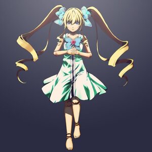 Rating: Safe Score: 0 Tags: 1girl anklet barefoot blonde_hair blue_eyes dress drill_hair full_body image jewelry long_hair shinku solo twin_drills twintails very_long_hair User: admin