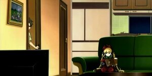 Rating: Safe Score: 0 Tags: 1girl black_hair blonde_hair blurry depth_of_field dress image painting_(object) shinku sitting solo window User: admin