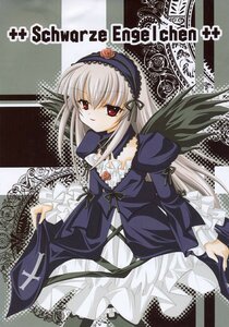 Rating: Safe Score: 0 Tags: 1girl black_wings detached_collar dress flower frills hairband image juliet_sleeves long_hair long_sleeves looking_at_viewer puffy_sleeves red_eyes ribbon rose silver_hair solo suigintou wings User: admin