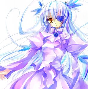 Rating: Safe Score: 0 Tags: 1girl artist_request barasuishou blue_dress blue_flower bow dress eyepatch flower frills heart image long_hair long_sleeves looking_at_viewer puffy_sleeves purple_dress rose rozen_maiden simple_background solo striped two_side_up very_long_hair white_background white_dress white_hair white_theme yellow_eyes User: admin