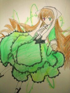 Rating: Safe Score: 0 Tags: 1girl brown_hair cup dress frills green_dress green_eyes heterochromia image long_hair long_sleeves looking_at_viewer pantyhose red_eyes shoes solo standing suiseiseki very_long_hair watering_can white_legwear User: admin