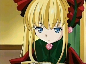 Rating: Safe Score: 0 Tags: 1girl blonde_hair blue_eyes bow flower image long_hair looking_at_viewer pink_flower pink_rose rose shinku sidelocks solo twintails User: admin