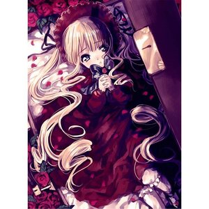 Rating: Safe Score: 0 Tags: 1girl blonde_hair bonnet dress flower image long_hair long_sleeves lying own_hands_together petals pink_rose red_dress red_flower red_rose rose rose_petals shinku solo twintails very_long_hair User: admin