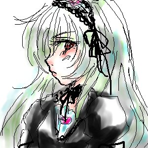 Rating: Safe Score: 0 Tags: 1girl blush brooch closed_mouth collar dress gem gothic_lolita image juliet_sleeves lolita_fashion long_hair long_sleeves oekaki puffy_sleeves red_eyes simple_background solo suigintou upper_body veil User: admin