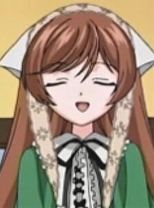 Rating: Safe Score: 0 Tags: 1girl :d apron blurry blurry_background blurry_foreground blush brown_hair closed_eyes depth_of_field facing_viewer head_scarf image long_hair open_mouth photo smile solo suiseiseki User: admin